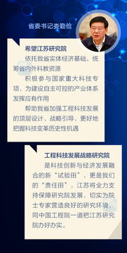 战略合作新创举 江苏打造科技创新与经济发展融合新 试验田